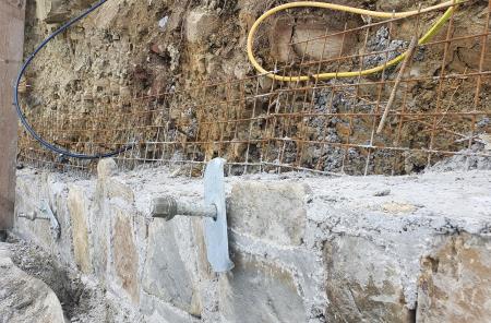 Sanacija klifa pod župniščem (3)